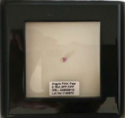 ORIGIN ARGYLE Pear Diamond 0.16ct 3PP P1