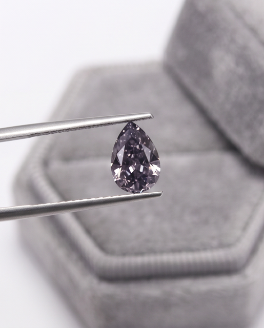ORIGIN ARGYLE Pear Diamond 0.37ct Blue SI2