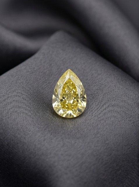ORIGIN ARGYLE Pear Diamond 1.02ct Yellow SI1