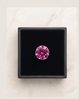 CERTIFIED ARGYLE Round Diamond 0.43ct 2P P2