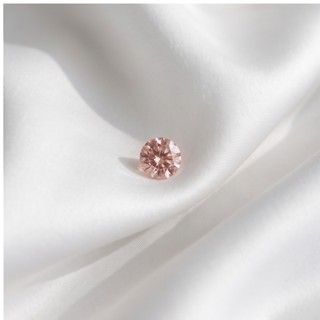 CERTIFIED ARGYLE Round Diamond 0.30ct 4PR P1
