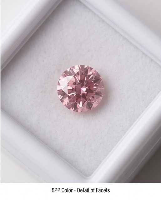 CERTIFIED ARGYLE Round Diamond 0.12ct 5PP SIAV Argyle ID : 433997