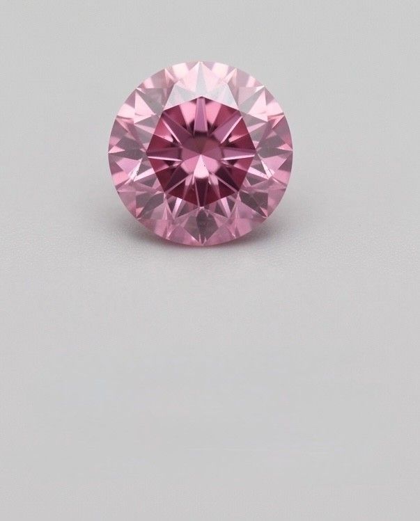 CERTIFIED ARGYLE Round Diamond 0.22ct 4PP VVS1