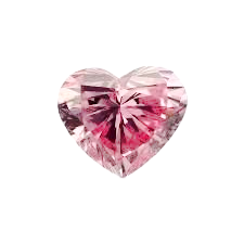 CERTIFIED ARGYLE Heart Diamond 0.16ct CP1 VS2