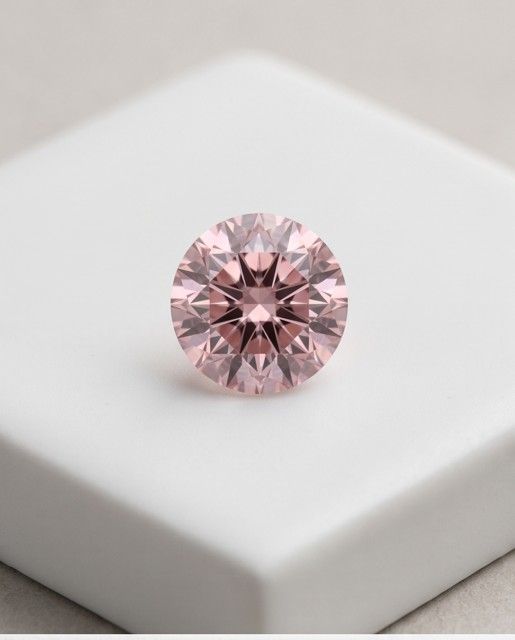 ORIGIN ARGYLE Round Diamond 0.13ct Pink SI2