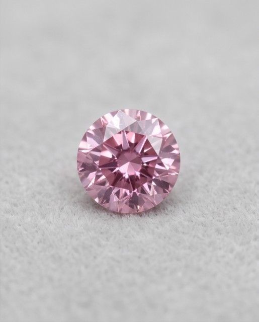 CERTIFIED ARGYLE Round Diamond 0.20ct 4PP VS2