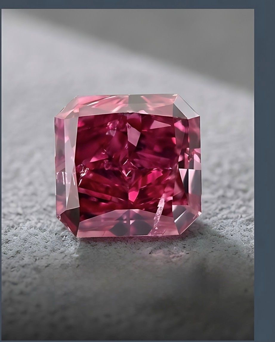 CERTIFIED ARGYLE Radiant Diamond 0.26ct 3P SI1