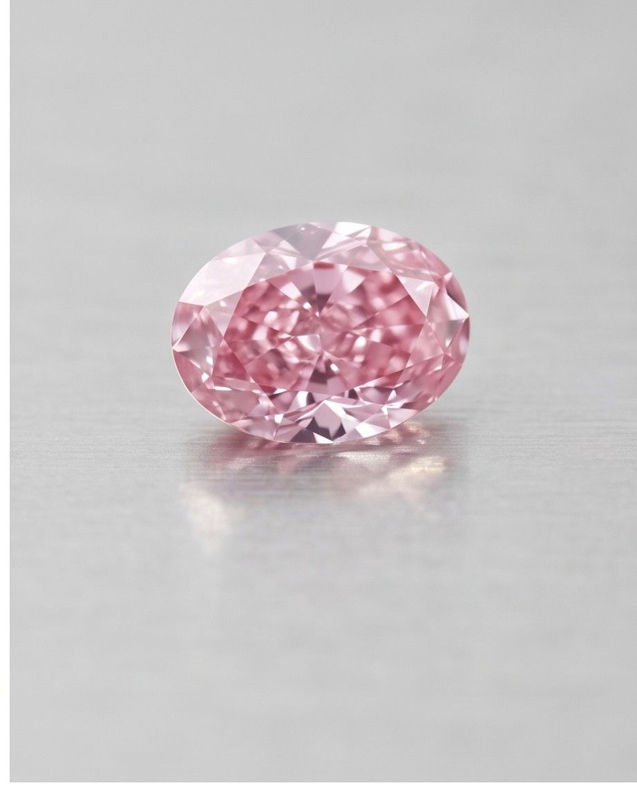 CERTIFIED ARGYLE Oval Diamond 0.08ct 5P SIAV 440647