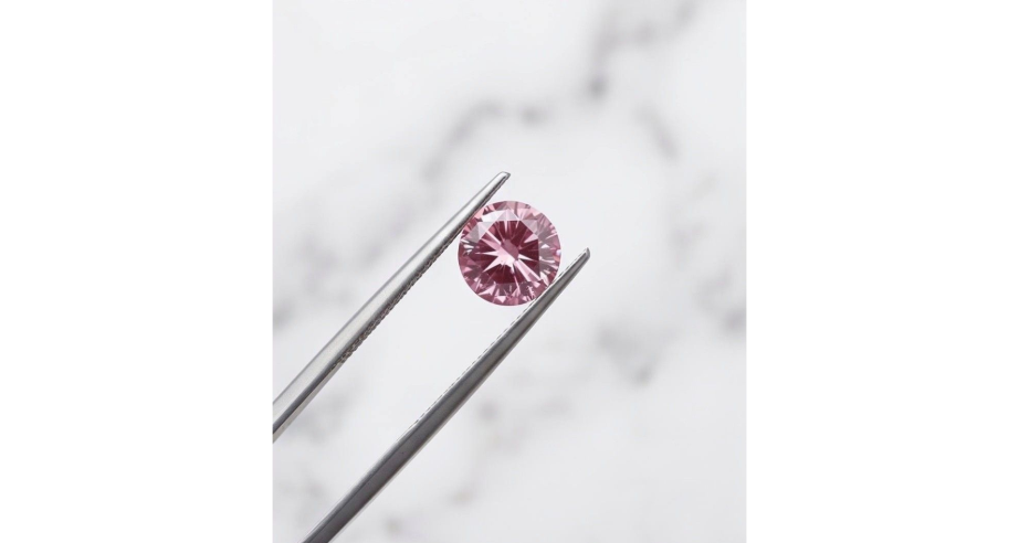 ORIGIN ARGYLE Round Diamond 0.14 Pink SI1
