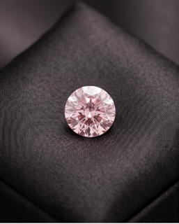 CERTIFIED ARGYLE Round Diamond 0.23ct 7P SI2