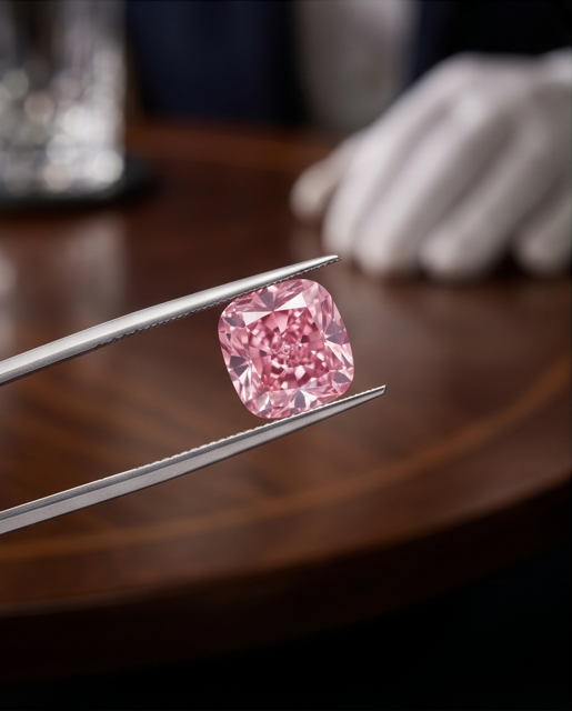 ORIGIN ARGYLE Cushion Diamond 0.44ct 6P SI1