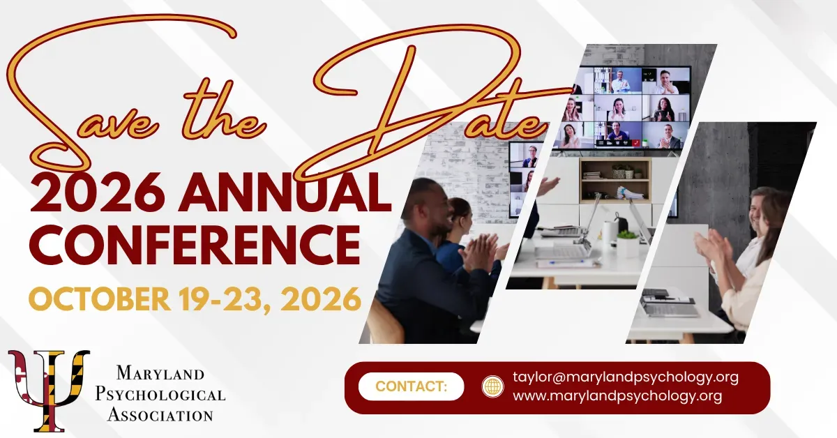 2026 Annual Conference banner with October 19-23 dates, red text, and people in a meeting collage