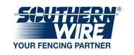 A logo for southern wire your fencing partner