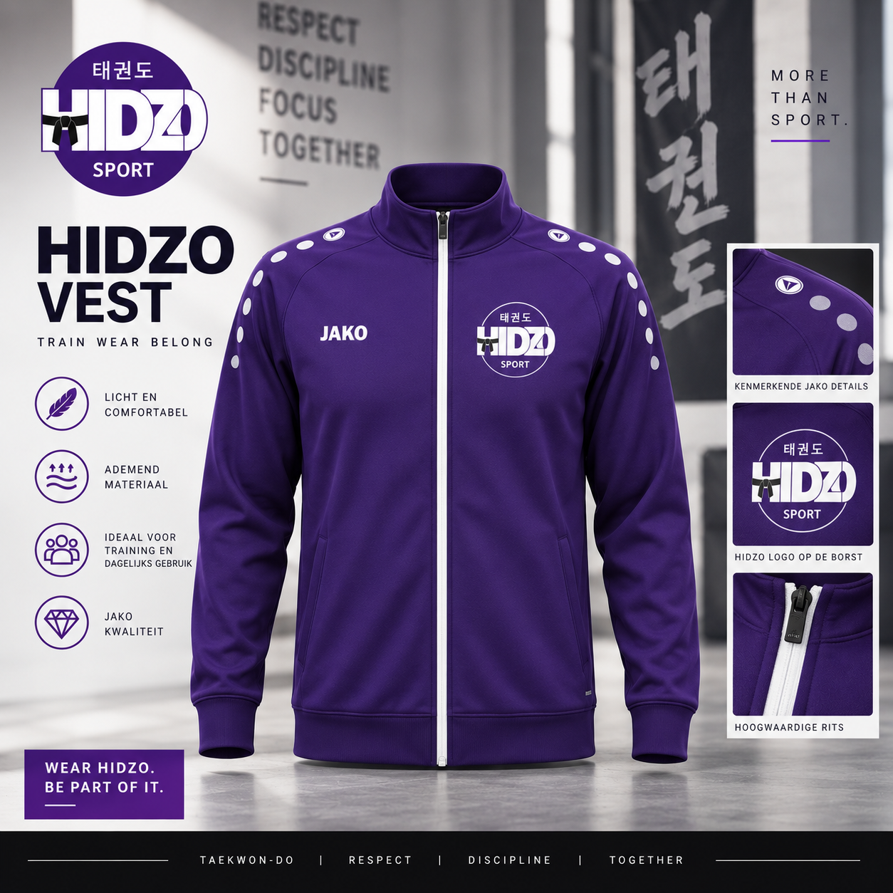 HIDZO Sport Trainingsvest