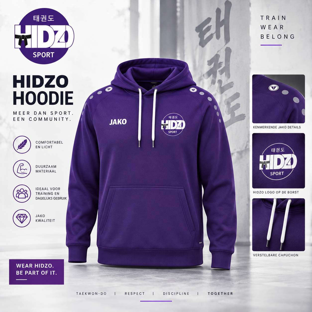 HIDZO Sport Hoodie