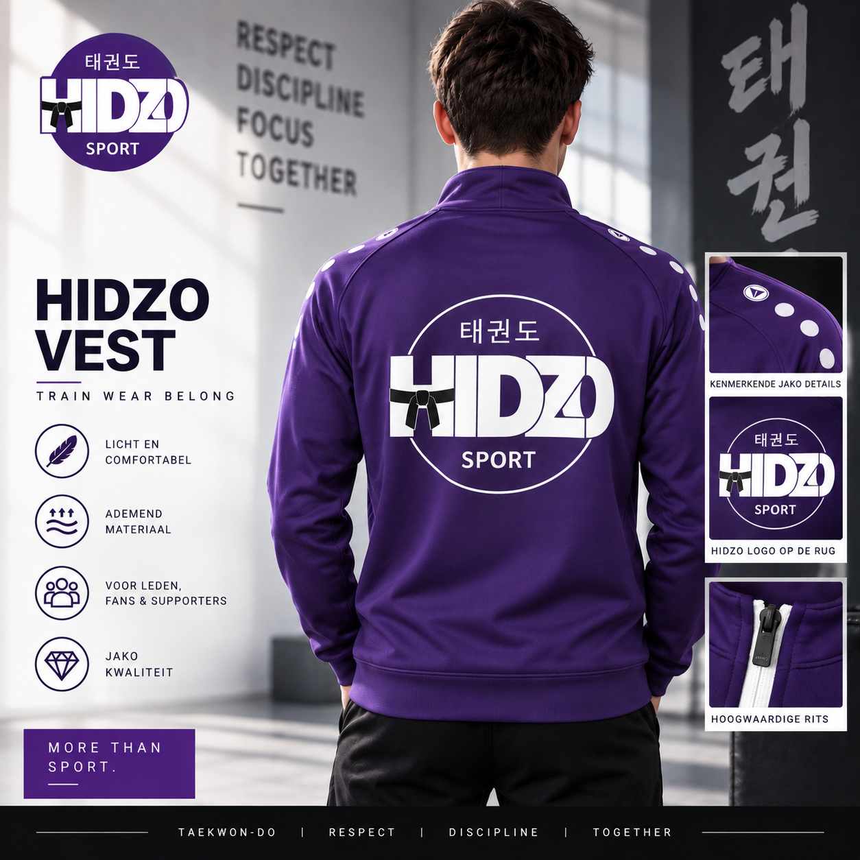 HIDZO Sport Trainingsvest