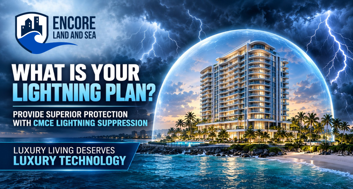 What is your lightning plan? CMCE Lightning Suppression provides superior protection for condos