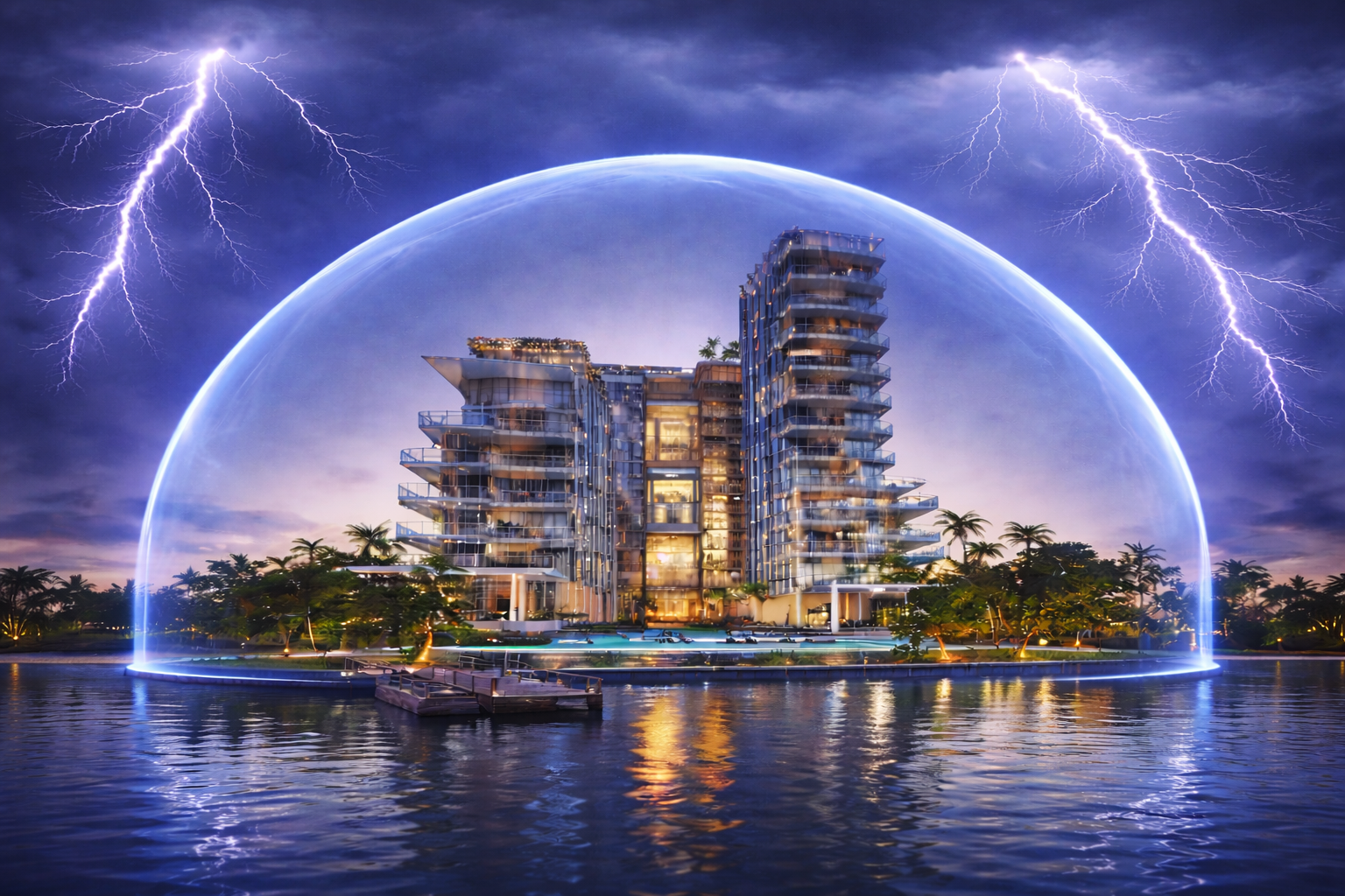 High Rise Lightning Protection | CMCE Lightning Suppression