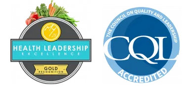 My25 Health Leadership Logo and CQL Logo
