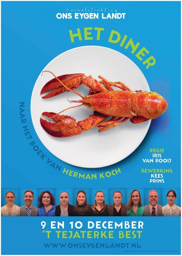 Poster voor het toneelstuk 