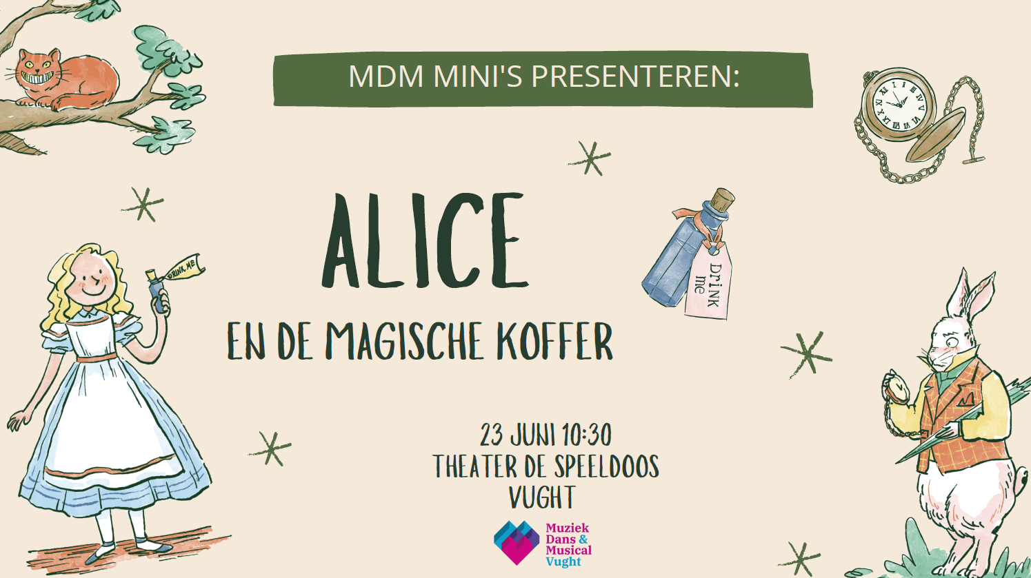 Poster voor het toneelstuk 