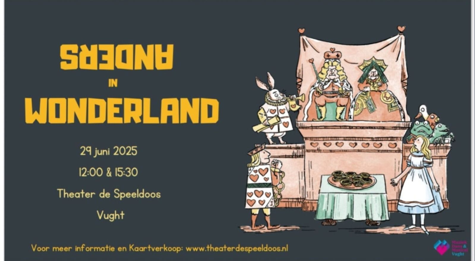 Poster voor het toneelstuk 
