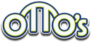​Otto's Express Car Wash logo with blue text, palm trees, and water splash. Proudly serving the Florida Panhandle.