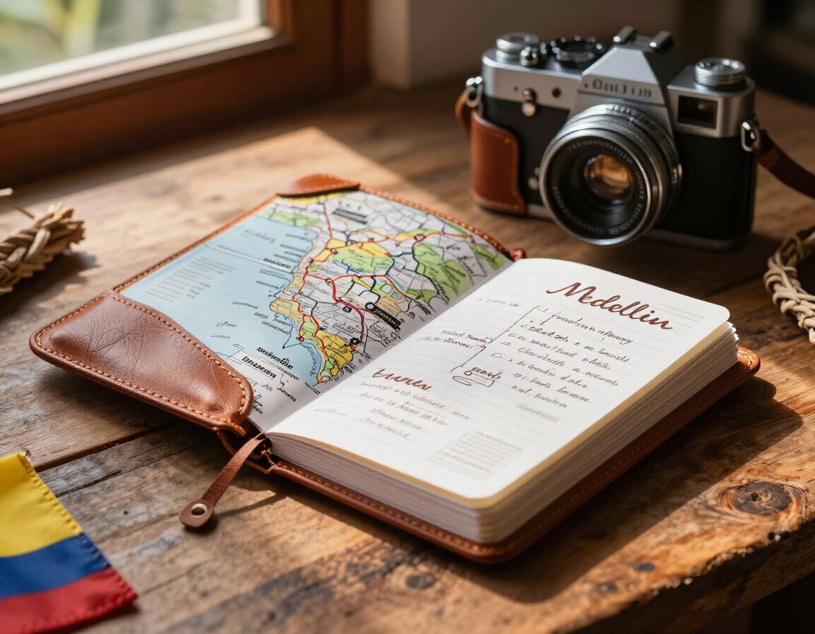Material de planificación para viajes a la medida