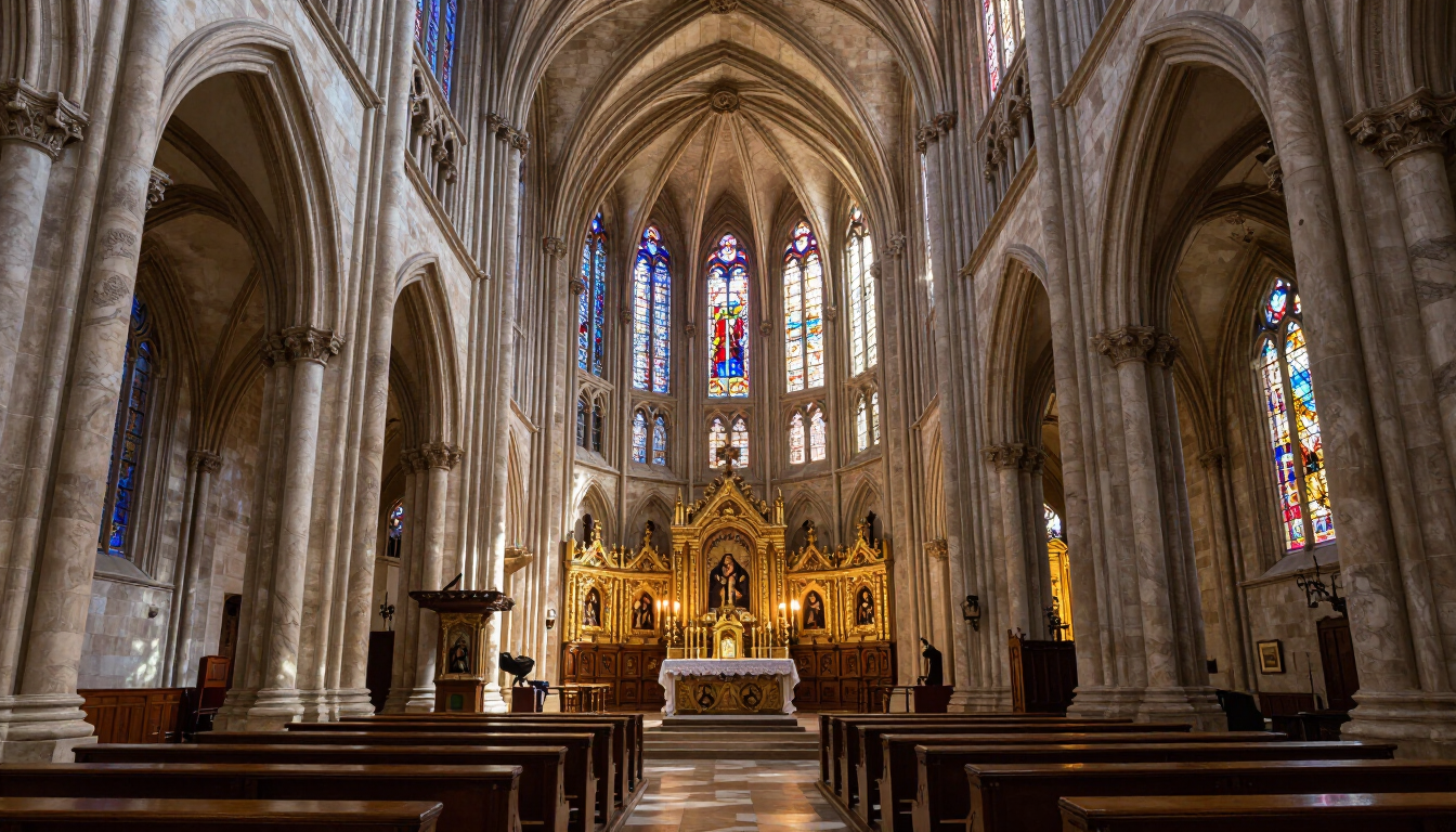 Interior de la Catedral de Toledo