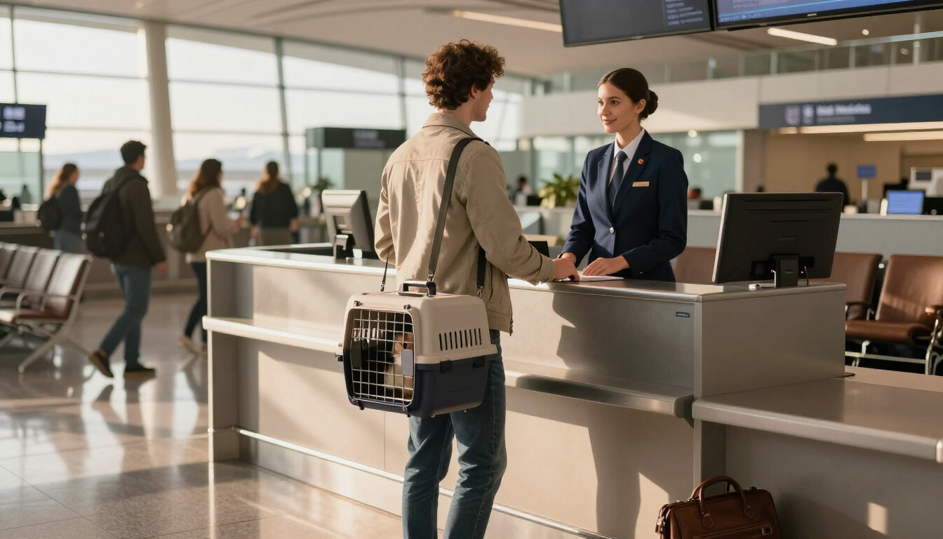 Check-in en el aeropuerto