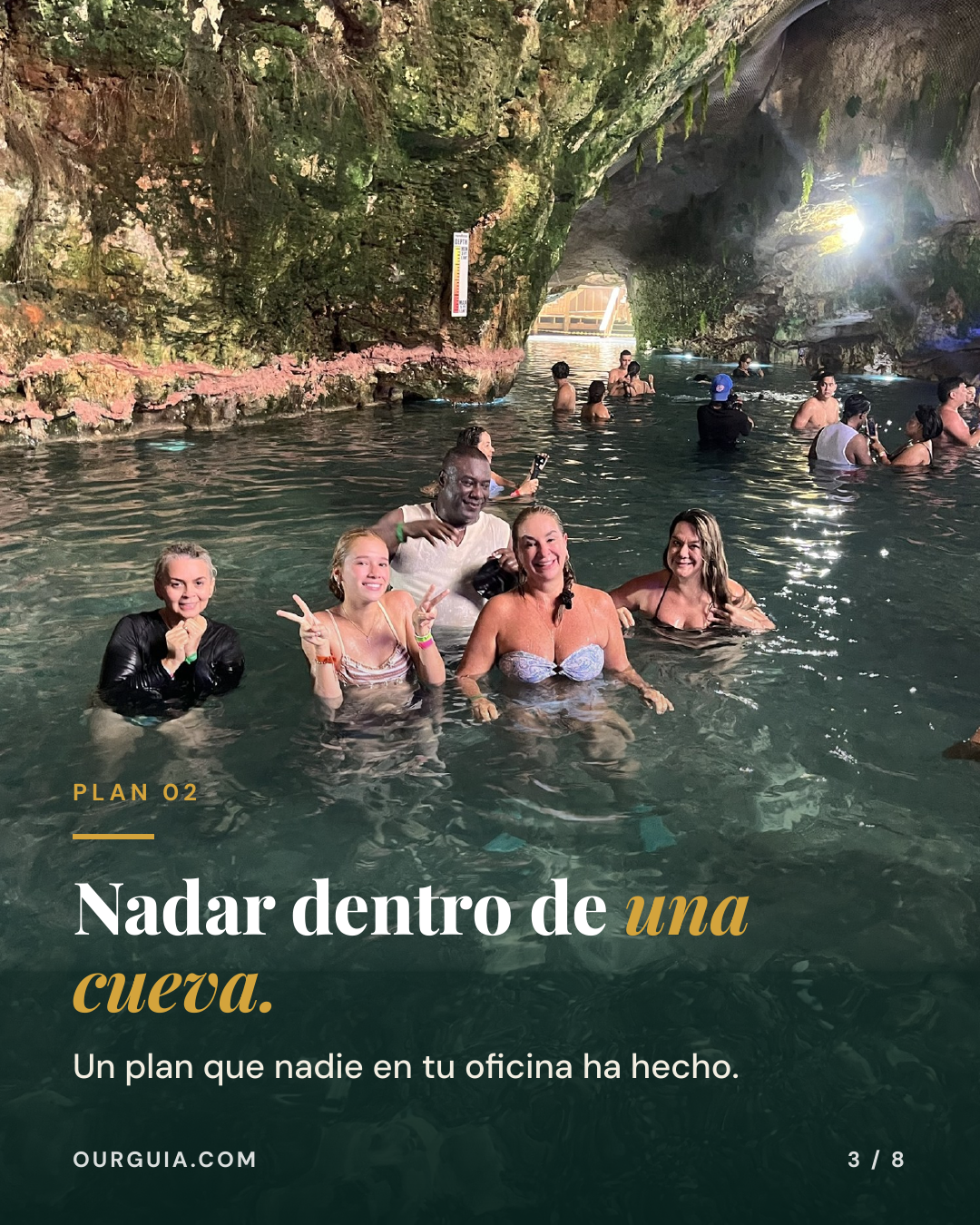 Grupo OurGuia celebrando en Punta Cana