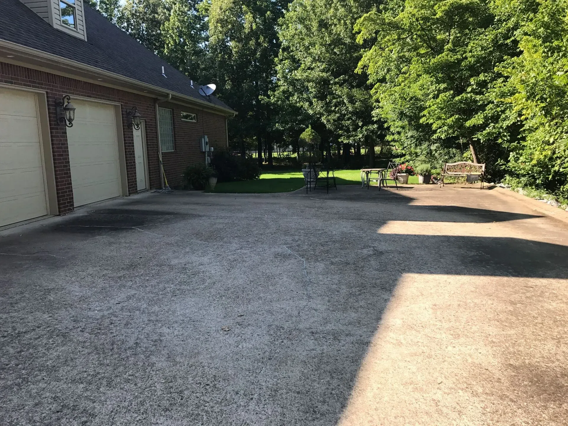 garage before