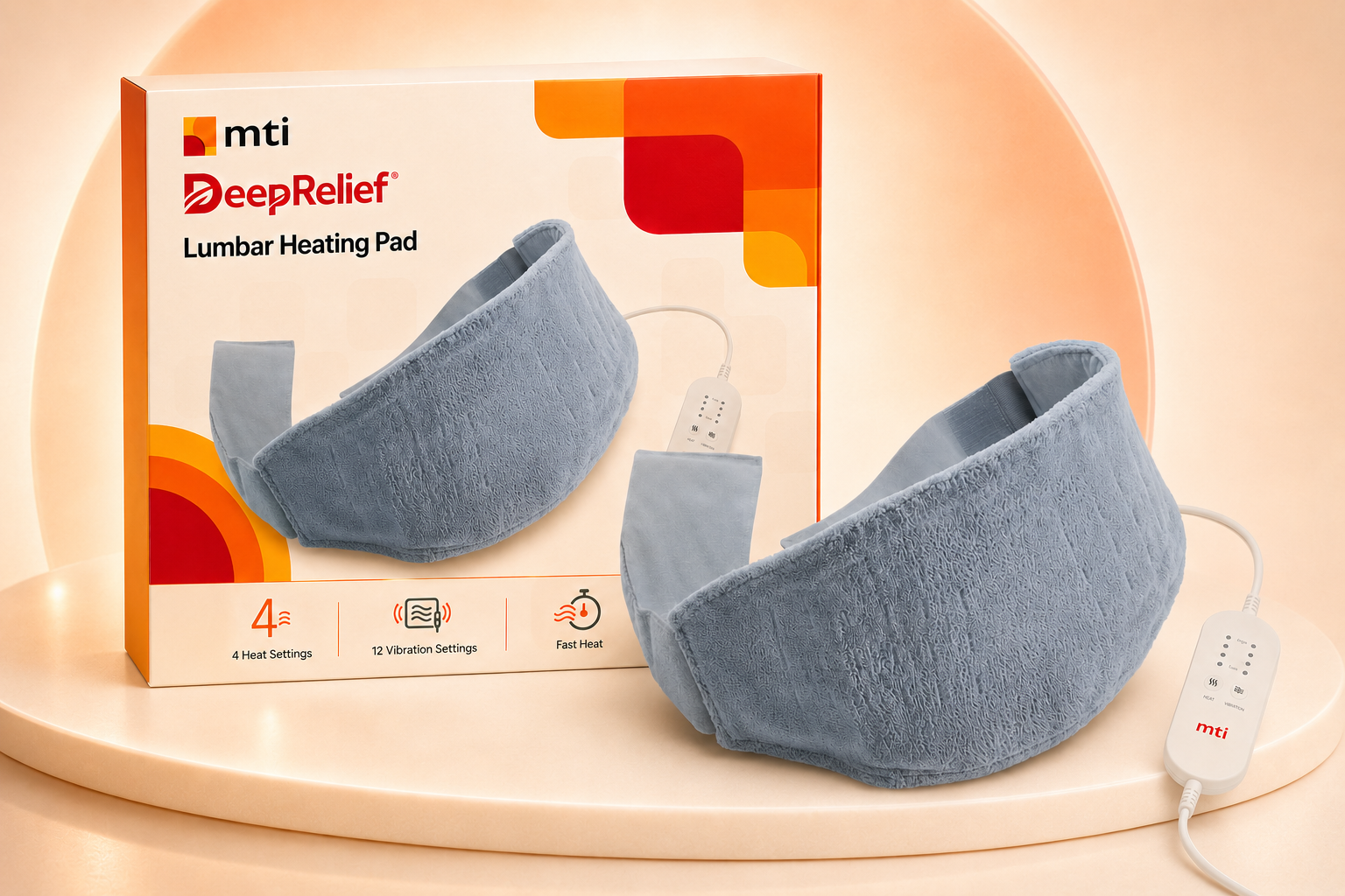 Lumbar DeepRelief Heating Pad