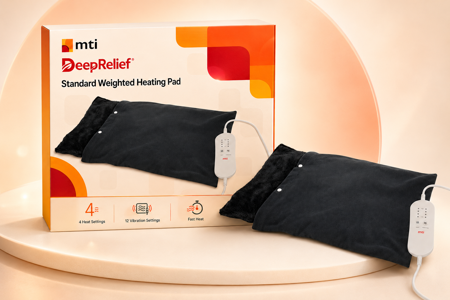 Standard Weighted DeepRelief Heating Pad