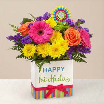 Birthday Brights Bouquet — Brooklyn, NY — Meaningful Flowers