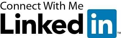 A logo for linkedin that says connect with me linked in