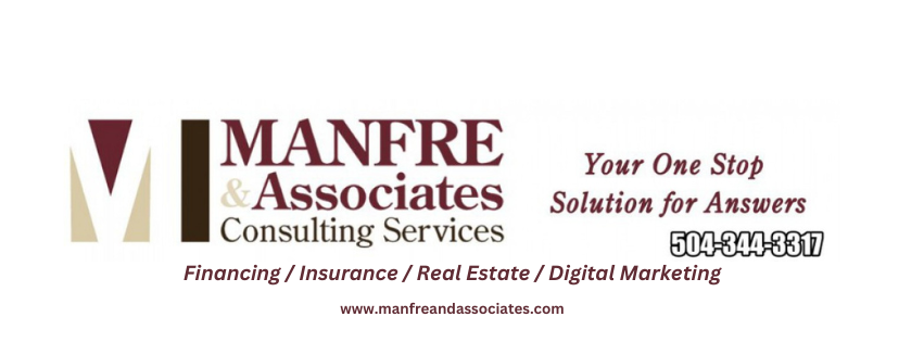 A logo for manfre & associates consulting services