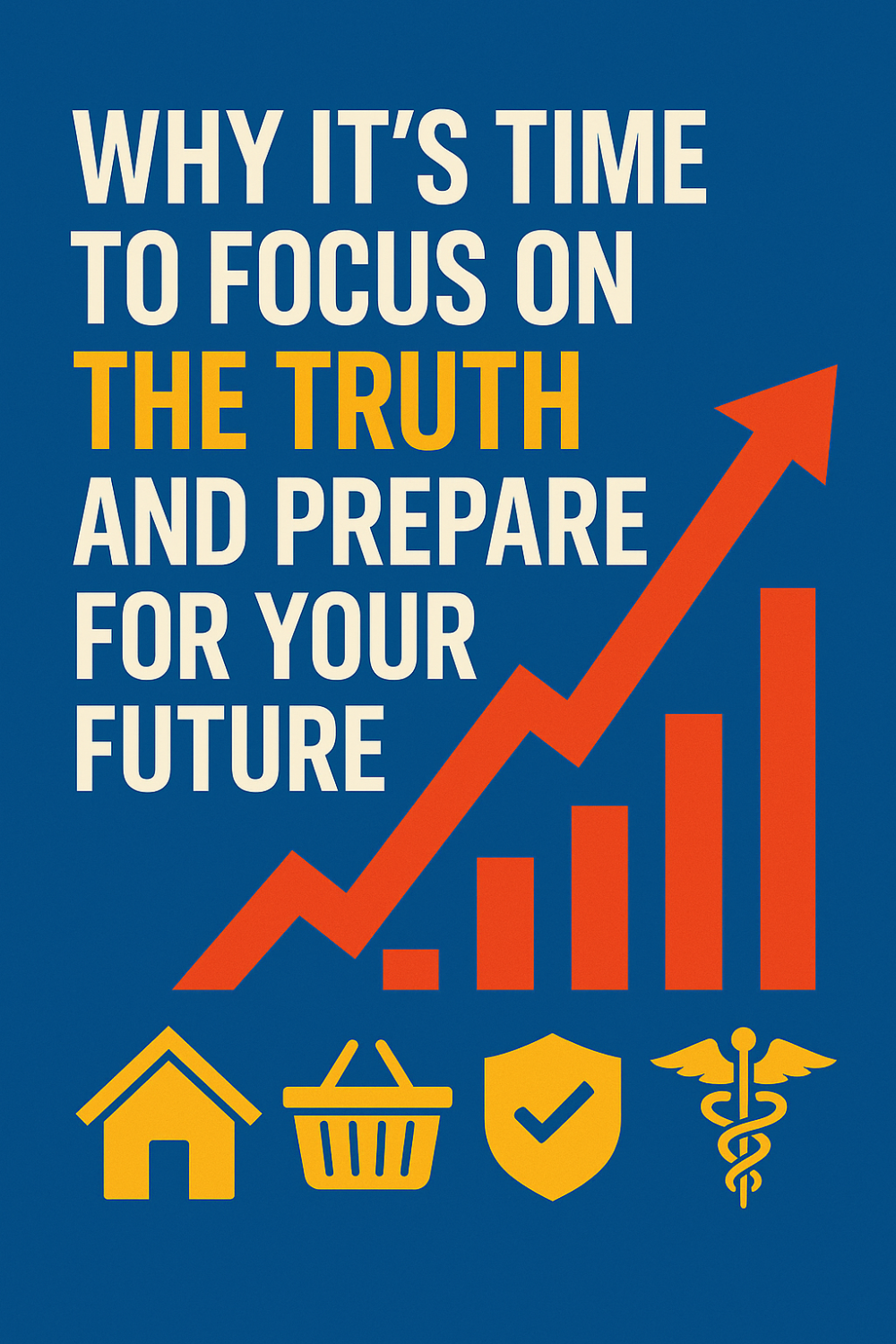 Blue poster: text