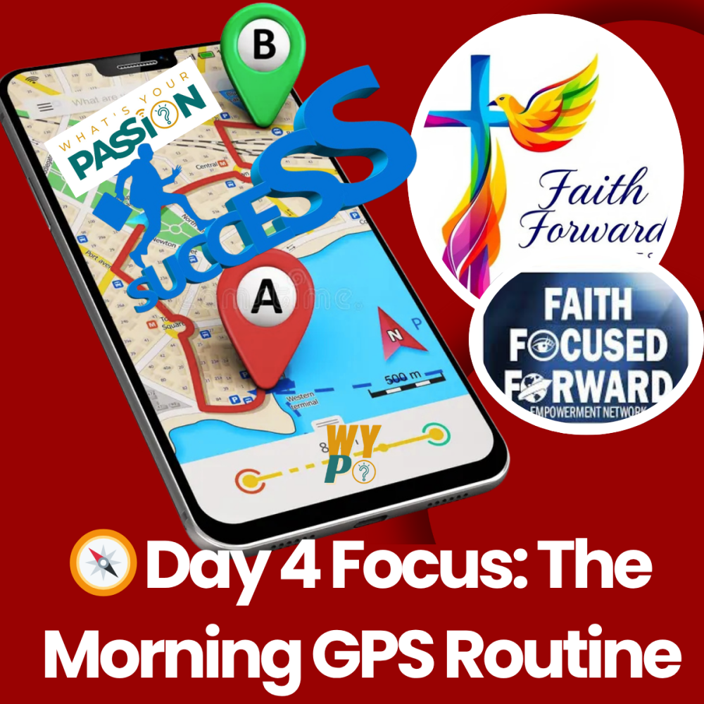 Phone displaying map to