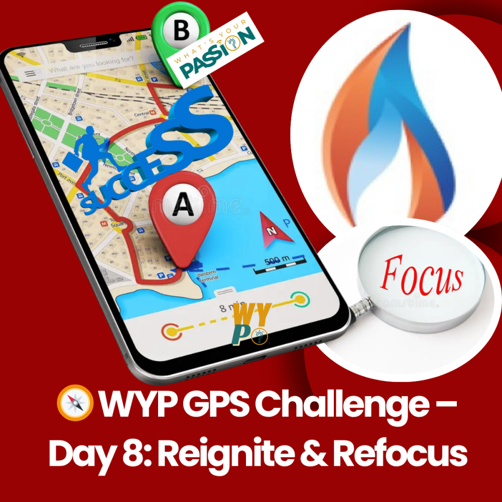 A smartphone with a map showing a route from point A to B, with words