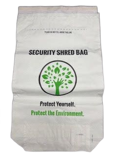 Secure Shredding Bag