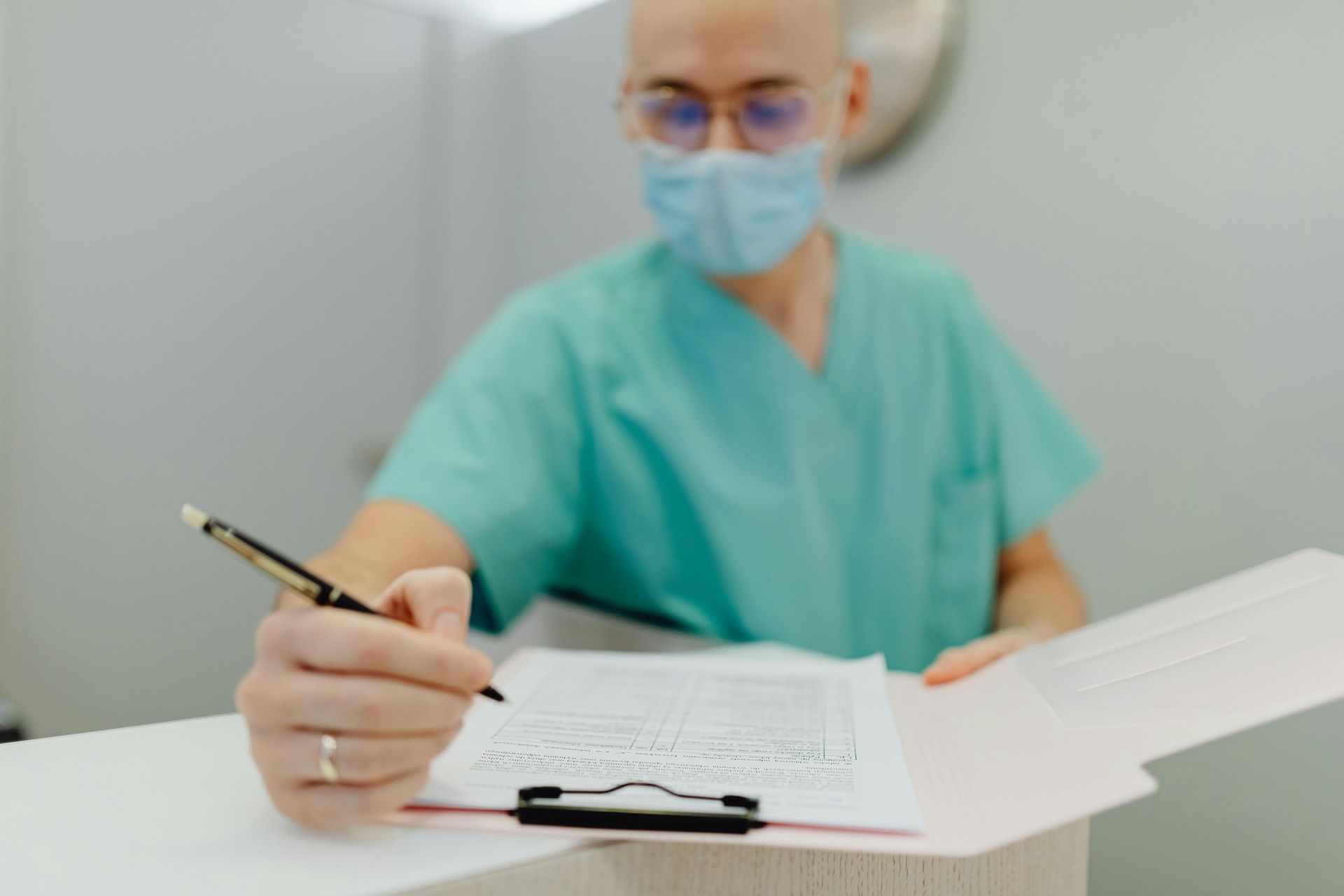 Professional medical record shredding service for healthcare providers.