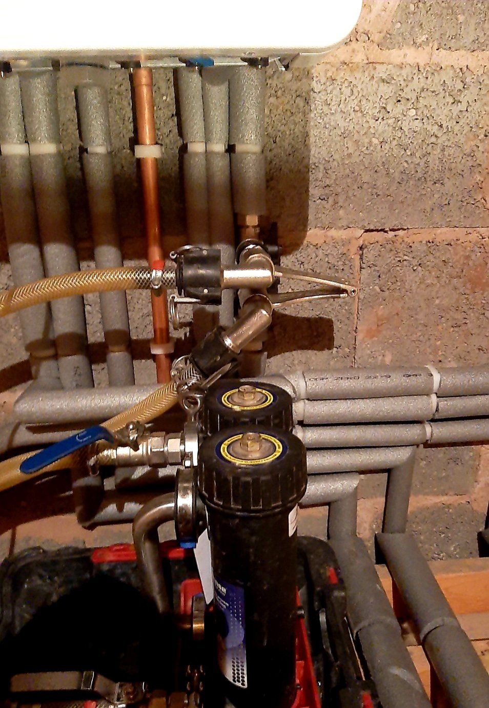 Power flushing in Filton Bristol