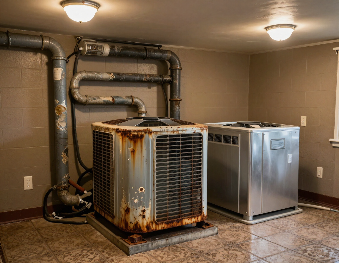 Comparison of unlicensed versus licensed residential AC installation in a Newark, NJ home — Maverick Ambitions HVAC.