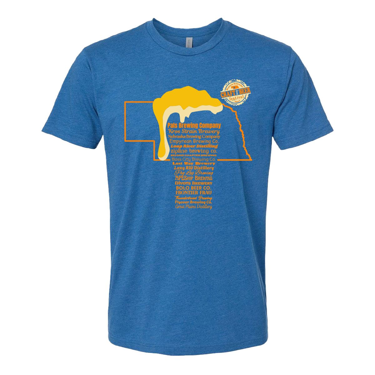 2025 Festival T-Shirt - Pals Brewing Company
