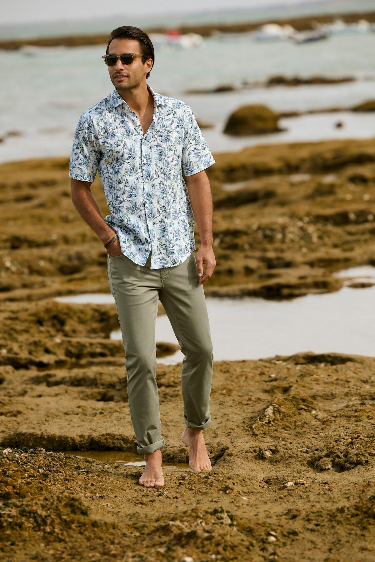 Modezentrum Reiter, Herrenmode, Hemd, Leinenhemd, Hose, Sommerlook, Brax, Sommer, Trend
