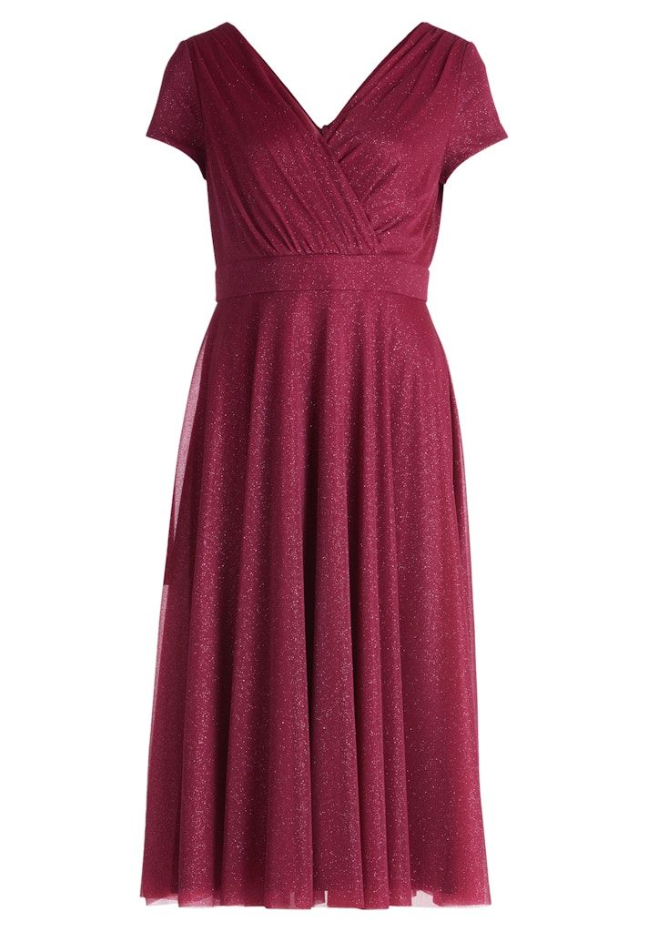 Modezentrum Reiter, Lieblingsstücke, Trend, rot, bordeaux, Vera Mont, Herbst, Winter, Kleid