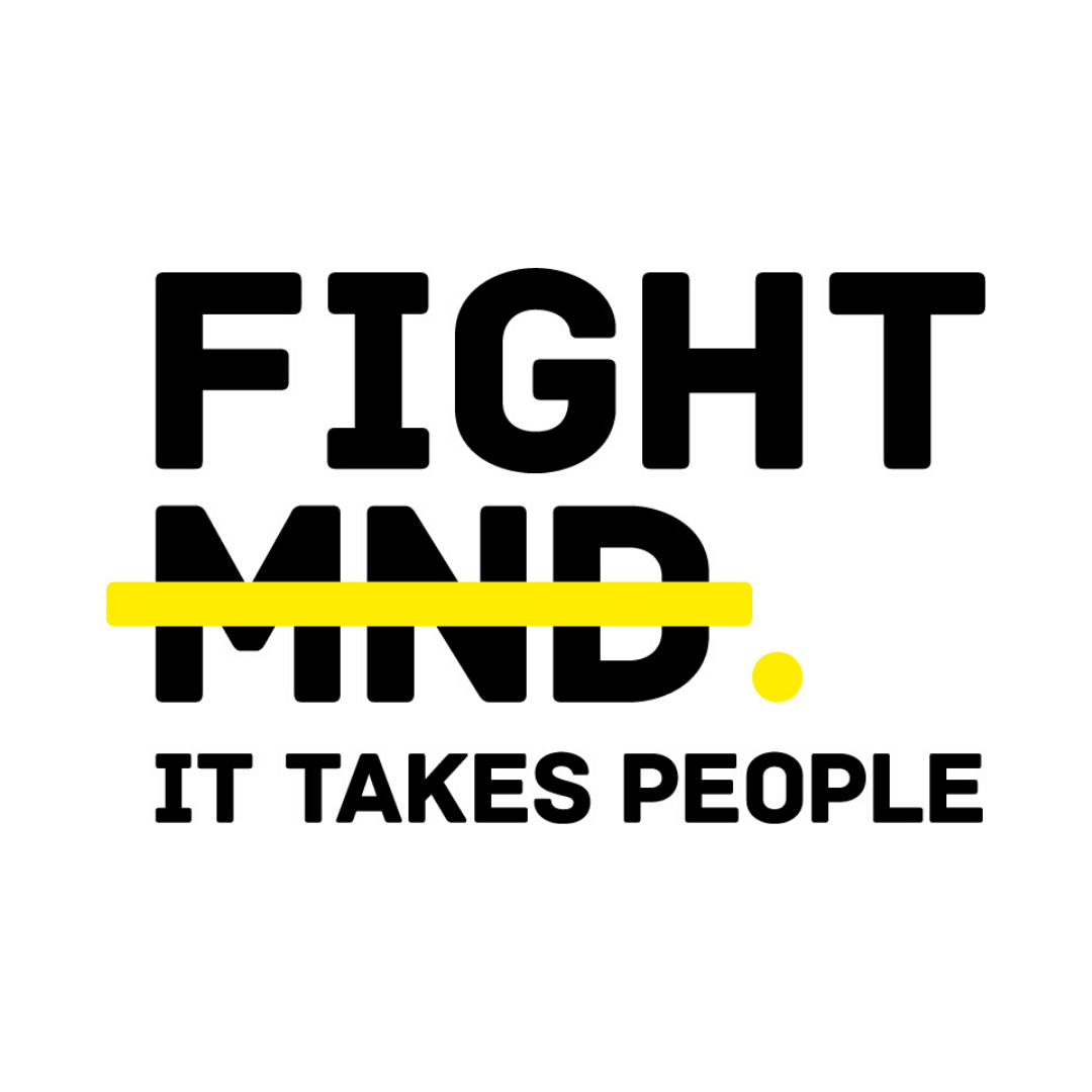 Logo for FightMND: black text 