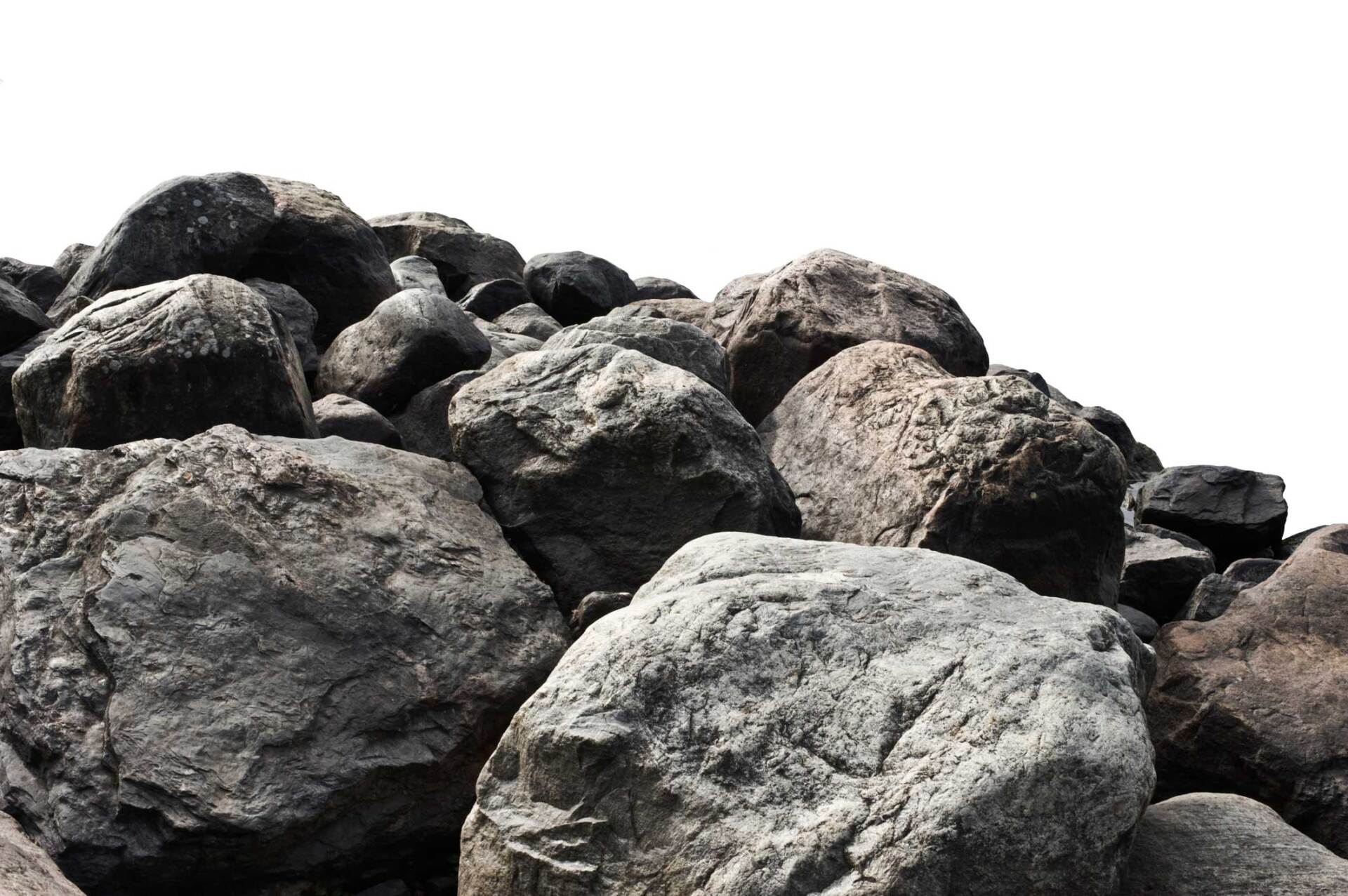 Huge boulders — Diamond Springs, CA — Jalquin’s Trucking