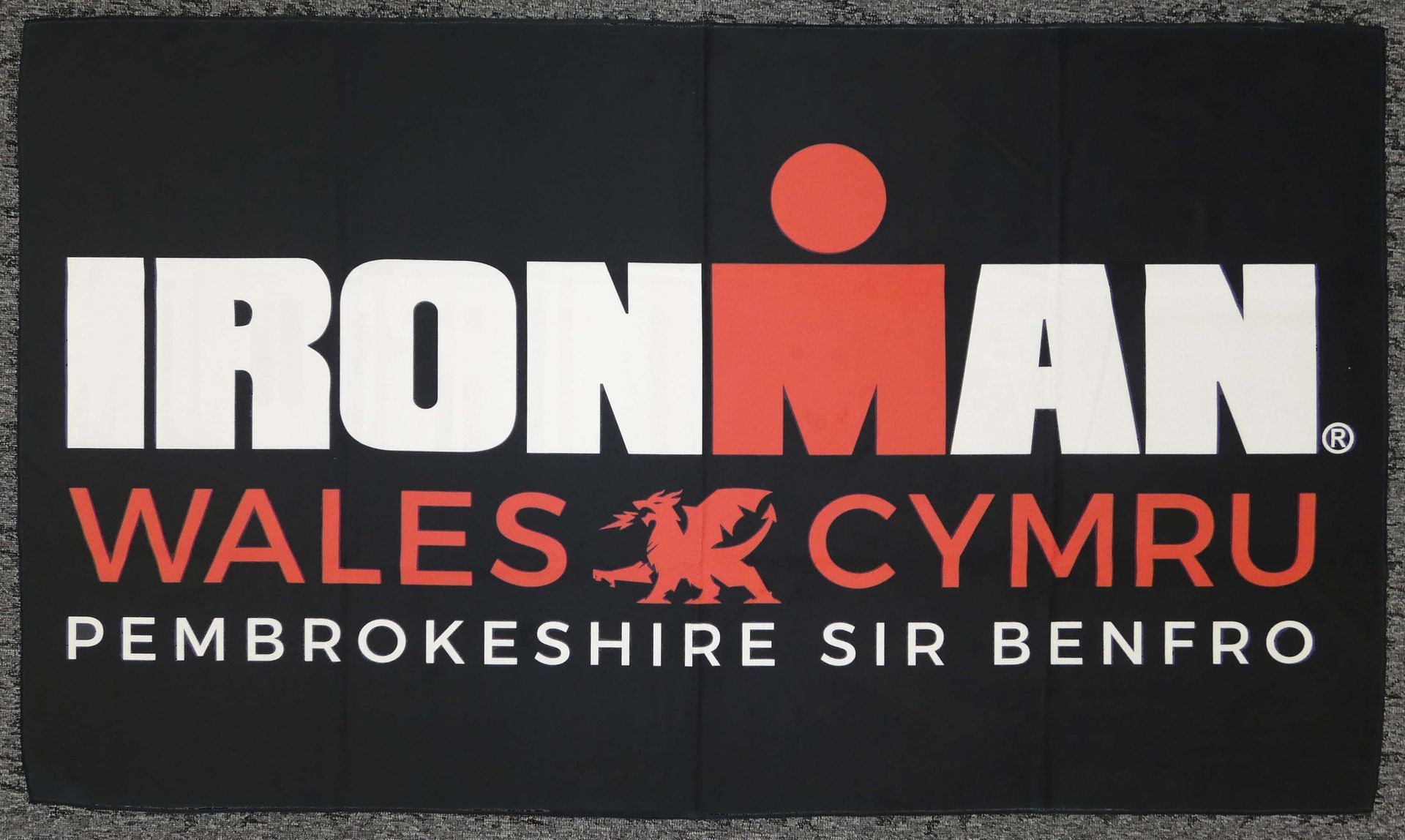 Printed Towel IronMan Wales